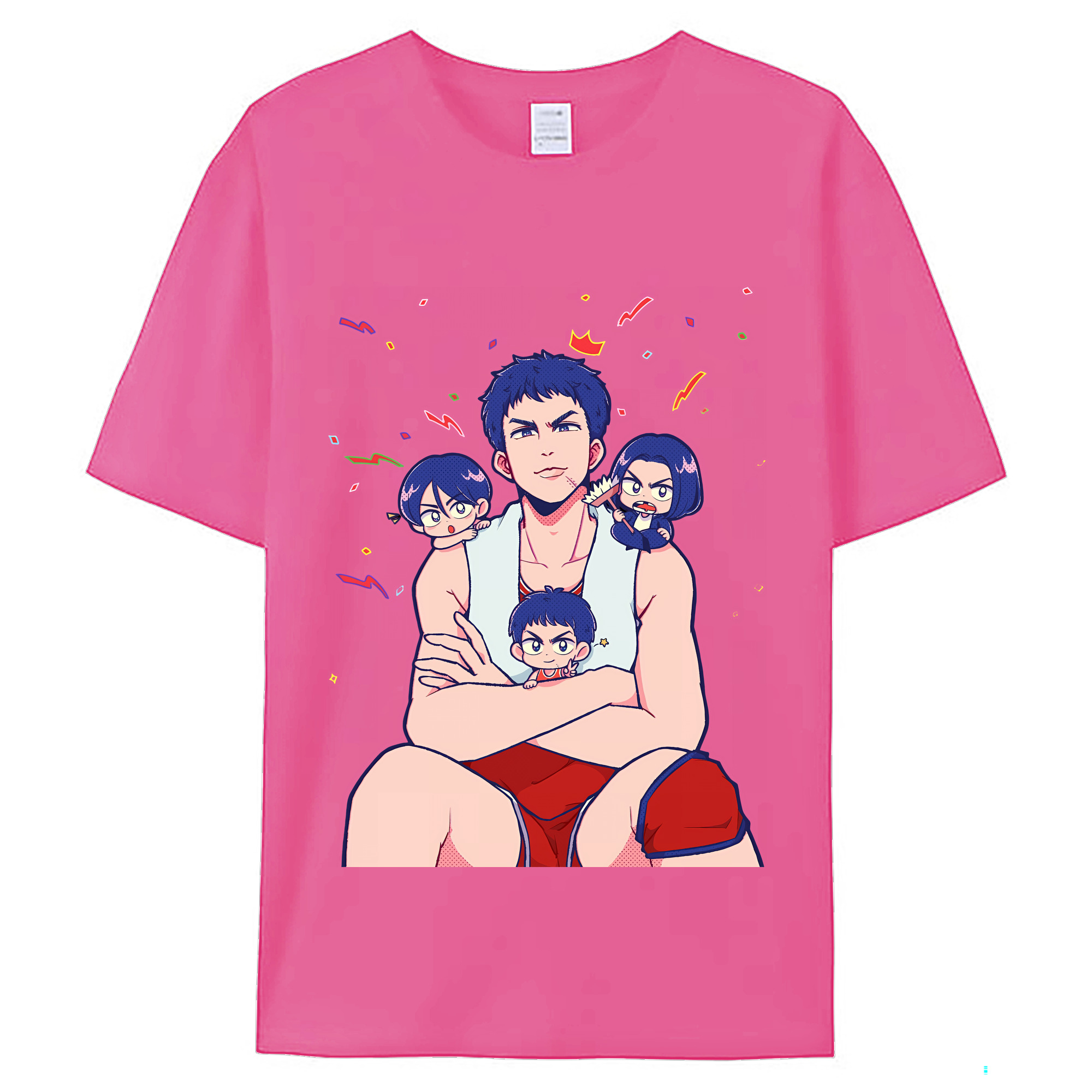 （画像用） SLAM DUNK／スラムダンク レディースカジュアルプリントTシャツ（綿100％）